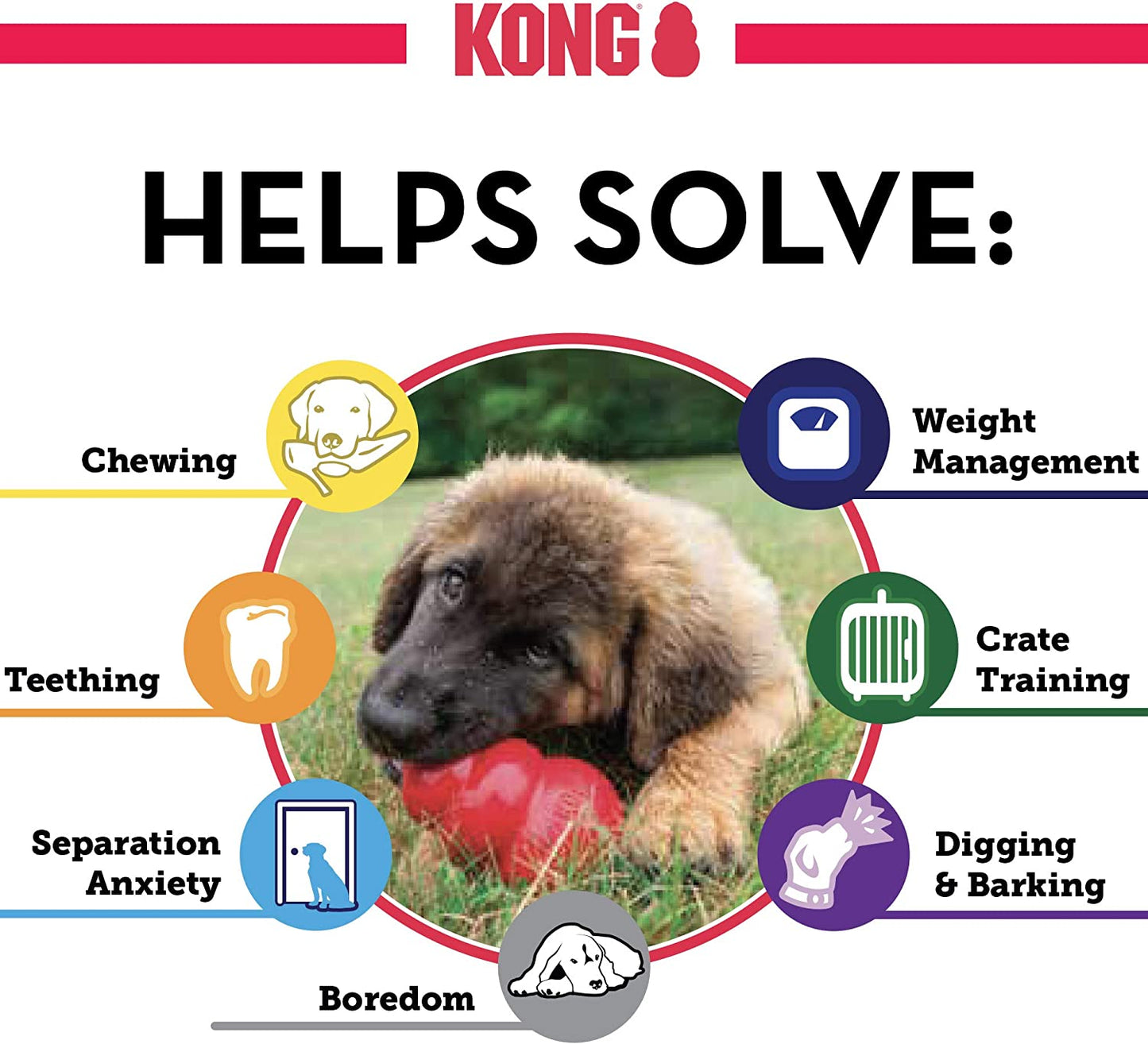 KONG Extreme Dog Toy: Durable Fetch & Chew Toy with Treat-Filling Capability, Erratic Bounce, and Natural Rubber for Power Chewers