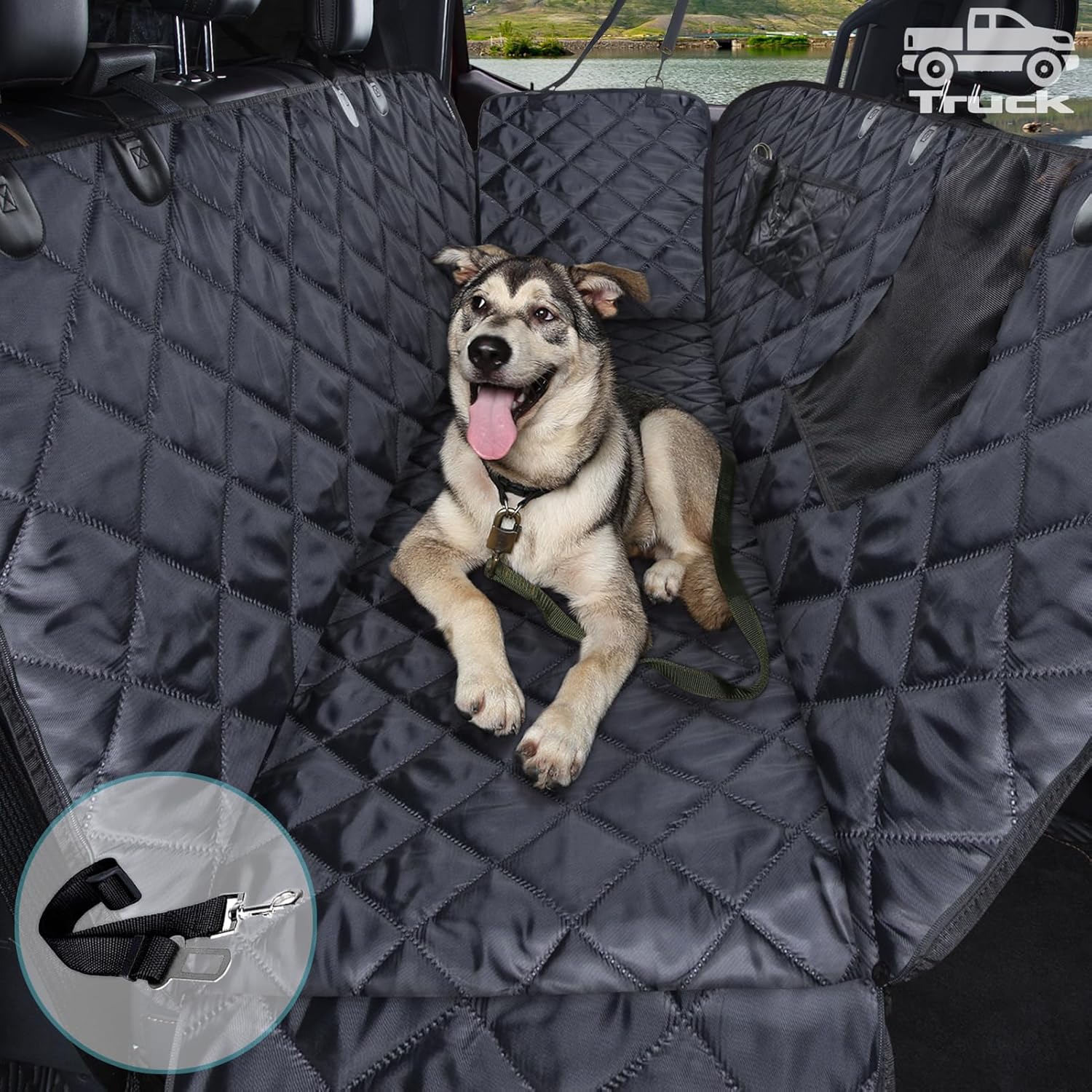 Waterproof Dog Seat Cover for Back Seat